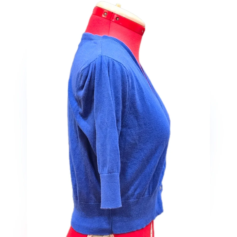 Old Navy, Size S, Blue V-Neck Cardigan - Picture 4 of 12